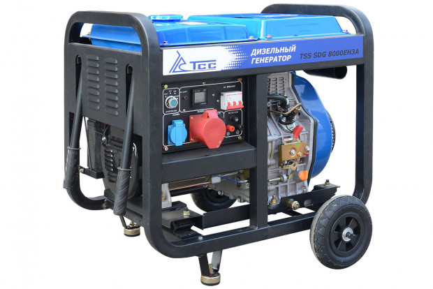 Дизель генератор TSS SDG 7500EH3A с АВР