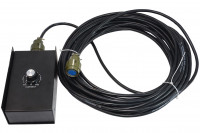 Регулятор тока дистанционный для аппаратов сварки MMA (13м.,4 pin) / Current regulator remote Регулятор тока дистанционный для аппаратов сварки MMA (13м.,4 pin) / Current regulator remote