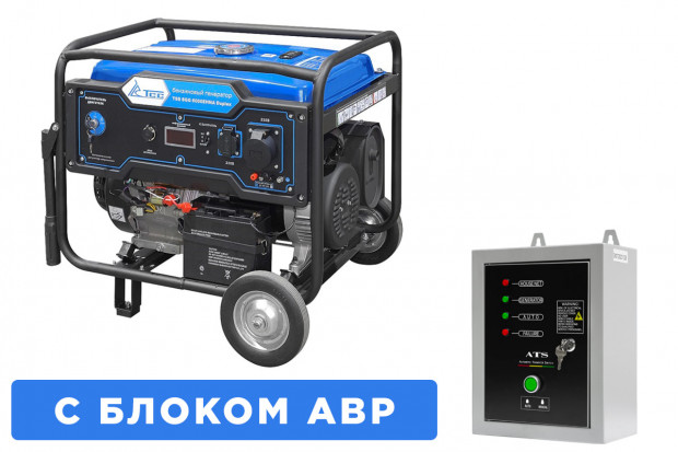 Бензогенератор 6 кВт TSS SGG 6000EHNA Duplex с АВР Бензогенератор 6 кВт TSS SGG 6000EHNA Duplex с АВР