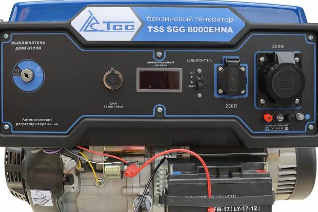 Бензогенератор TSS SGG 8000EHNA в кожухе 1200
