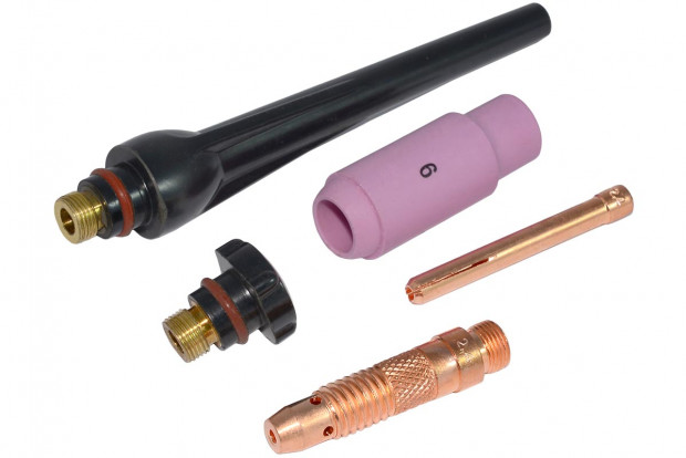 Горелка сварочная TIG с газовым охлаждением WP-17 (2-pin, 4м) / Torch for TIG welding