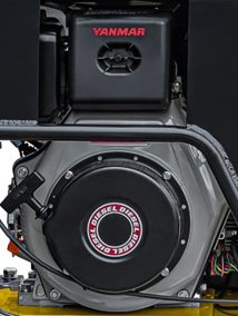 Двигатель Yanmar Diesel L100AE для TSS-CP-350D/450D