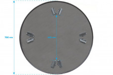 Диск для DRD1600L,1600H (D=780) Диск для DRD1600L,1600H (D=780)