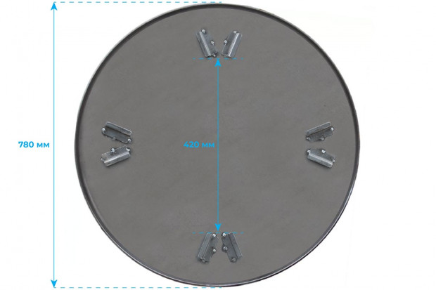 Диск для DRD1600L,1600H (D=780) Диск для DRD1600L,1600H (D=780)